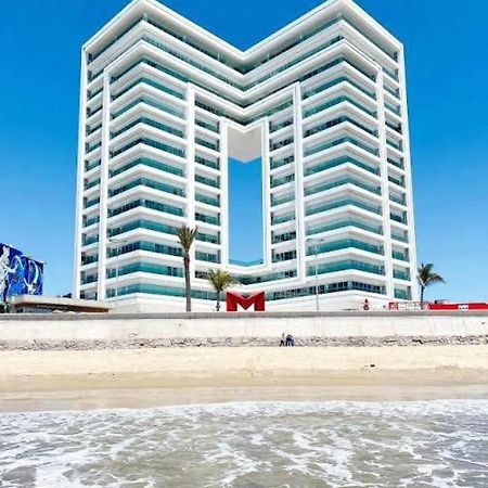 Condominio Torre Eme Frente Al Malecon Vista A La Ciudad Con Alberca Y Algo Al Mar Gimnacio Mazatlán Eksteriør billede