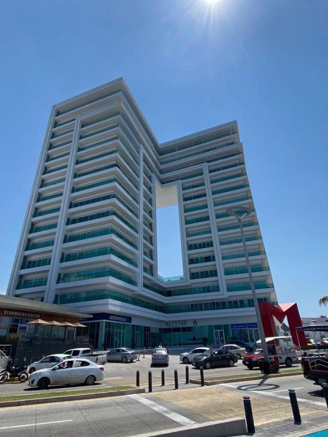 Condominio Torre Eme Frente Al Malecon Vista A La Ciudad Con Alberca Y Algo Al Mar Gimnacio Mazatlán Eksteriør billede